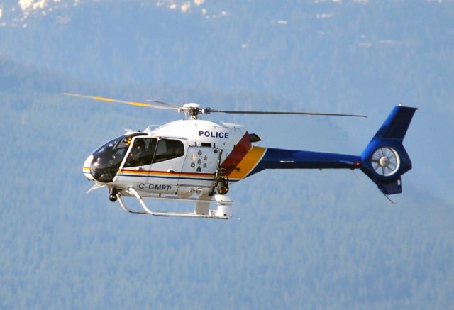 Bell JetRanger (C-GMPT) - Operated by the Royal Canadian Mounted Police
