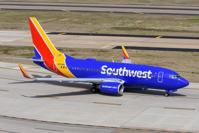 Boeing 737-700 (N200WN) - Taken February 23, 2019.