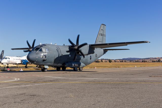 ALENIA Spartan (C-27J) (A34005) - Royal Australian Air Force (A34-005) Alenia C-27J Spartan taxiing at Wagga Wagga Airport.