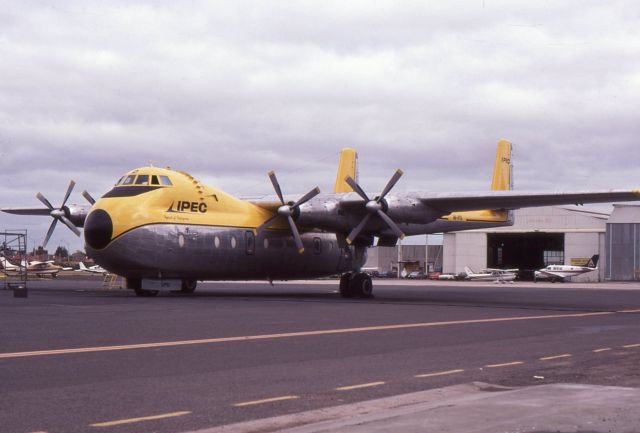 Beechcraft Baron (58) (VH-IPD) - HS Argosy VH-IPD at Melbourne Essendon in December 1983.