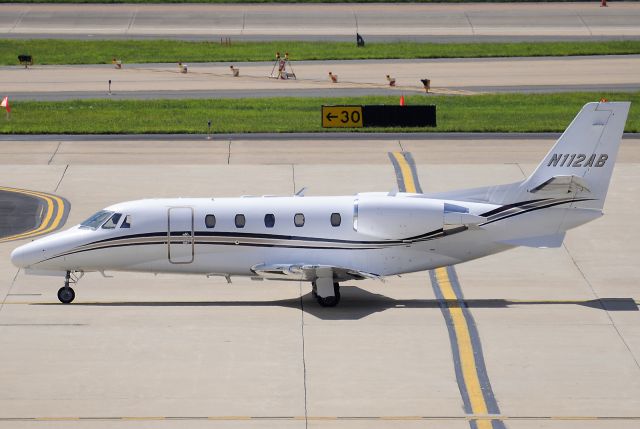 Cessna Citation Excel/XLS (N112AB) - Seen at KIAD on 8/7/2009.