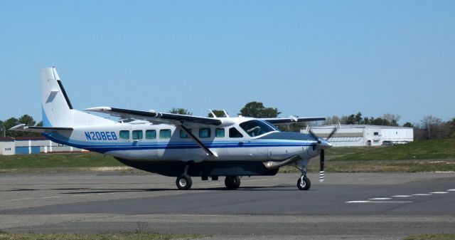 Cessna Caravan (N208EB) - Shown here is a 2004 Cessna 208B Grand Caravan in the Spring of 2024.