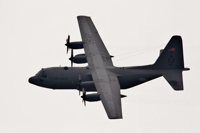 Lockheed C-130 Hercules — - US Airforce - C130br /April 17, 2013