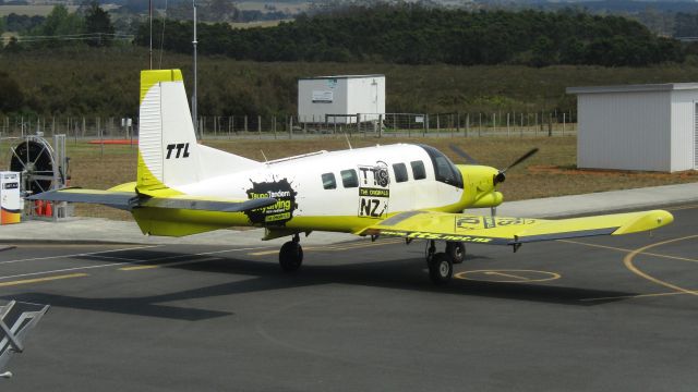 PACIFIC AEROSPACE 750XL (ZK-TTS) - Tandem Taupo Skydiving's TTS refuelling at the main apron of Kerikeri.