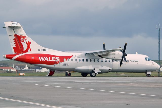 G-CDFF — - An Air Wales ATR42-300