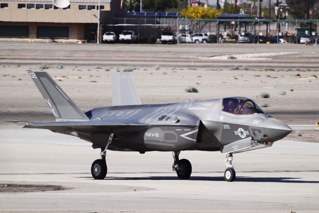 Lockheed F-35C (16-8720) - F-35B from VMFA-121 at MCAS Yuma.