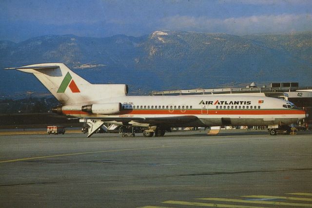 BOEING 727-200 (CS-TBL) - scanned from postcardbr /air atlantis
