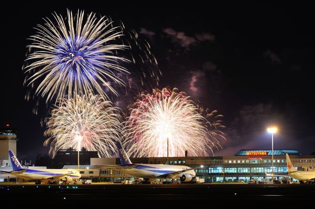 — — - Mitsuhama Firework Festival(Matsuyama Ehime Japan)