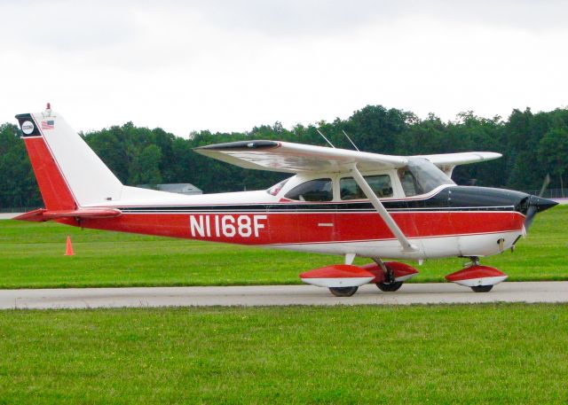 Cessna Skyhawk (N1168F) - At Oshkosh. 1966 Cessna 172G Skyhawk