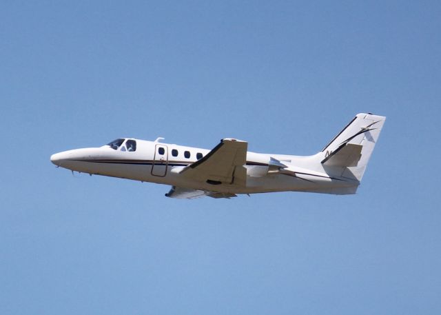 Cessna 500 Citation 1 (N233JJ) - At Shreveport Regional.