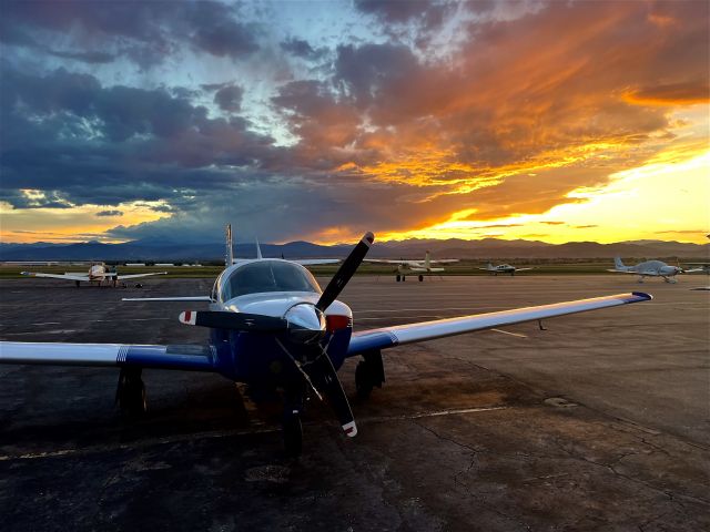 N9656G — - Nice shot of a mooney! 