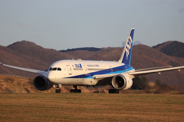 Boeing 787-8 (JA809A) - November 19, 2022:HKD-HND.