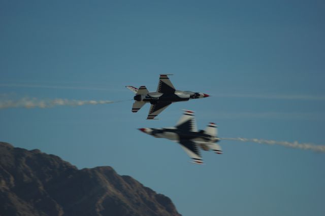 Lockheed F-16 Fighting Falcon — - Nellis AFB 2014 Thunderbirds