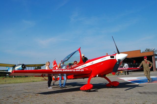 EXTRA EA-300 (SP-AUP) - An Extra XS-300 from the Zelazny Aerobatics Group at Kobylnica airfield (Poland)