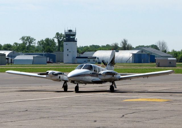 Piper Seneca (N55488) - At Downtown Shreveport.