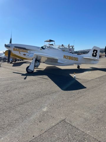 North American P-51 Mustang (N2869D)