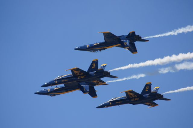 McDonnell Douglas FA-18 Hornet — - Blue Angels at Sun-n-Fun 2017