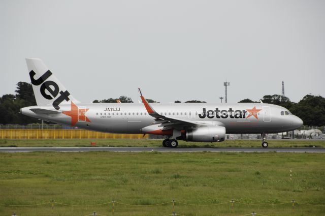 Airbus A320 (JA11JJ) - Takeoff at Narita Intl Airport Rwy16R on 2013/08/20