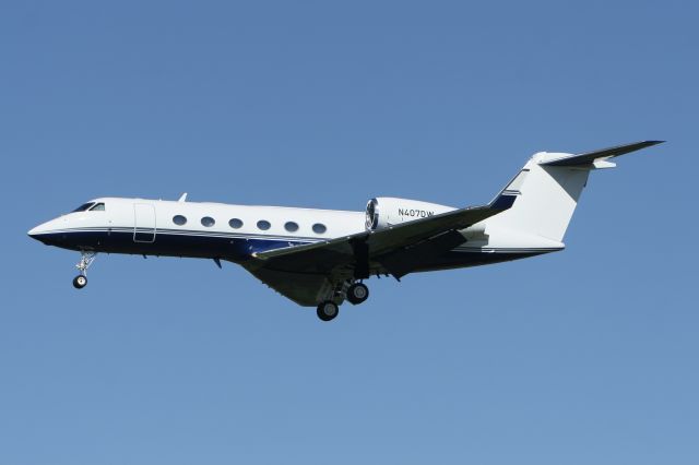 Gulfstream Aerospace Gulfstream IV (N407DW) - Sept. 4, 2021 - flight 407 from Van Nuys. 