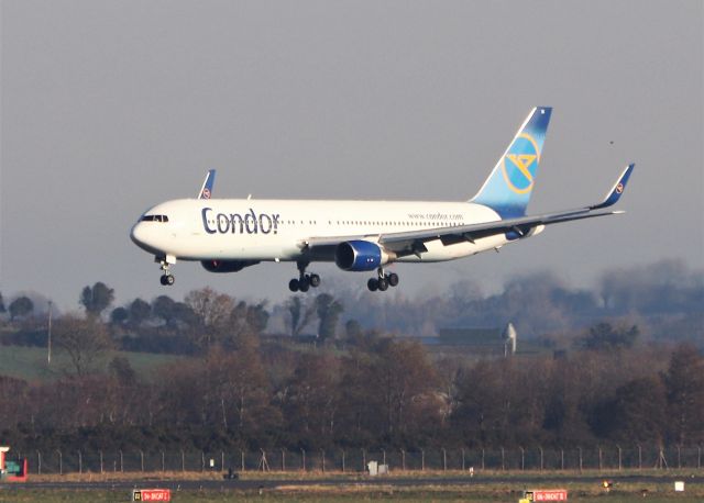 BOEING 767-300 (D-ABUI) - condor b767-330er d-abui landing at shannon from leipzig 1/3/21.