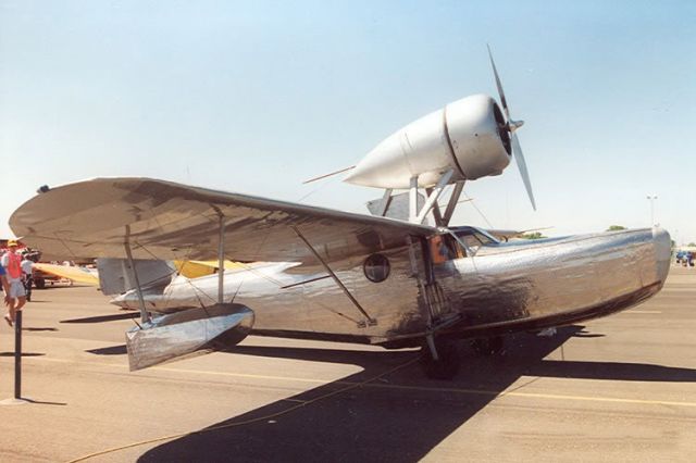 — — - Mystery Airplane #2. Answer: Fleetwings Sea Bird. Photo: William Word