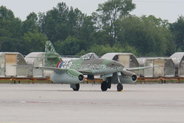 — — - ME 262 sitting on the ramp Hamilton Airport(CYHM)