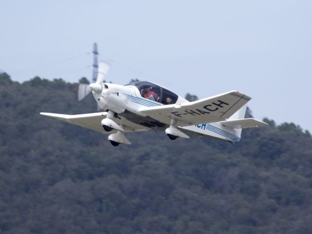 ROBIN President (DR-500) (F-HACK) - At Cannes, France departure runway 17.