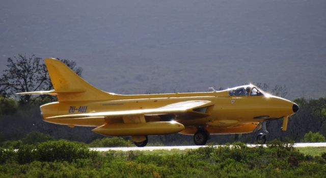 Hawker Hunter (ZU-AUJ) - 2012 Overberg