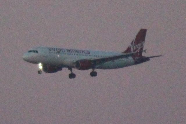 Airbus A320 (N629VA) - Runway: 28C. Operating for Alaska Airlines as ASA1232 on 1/27/2018.