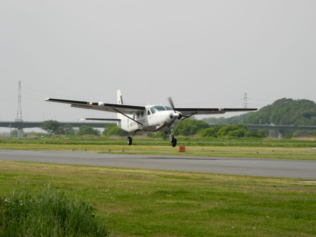 Cessna Caravan (JA55DZ) - May.06.2013br /HONDA Airport Okegawa-City, Saitama Japan !!