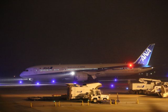 Boeing 787-9 Dreamliner (JA833A) - 11 March 2016:HKD-HND.