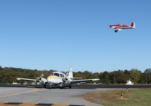 Piper Apache (N1398P) - Owner flew in From Canton, GA for EAA #1211 Fly-in Oct. 23, 2021