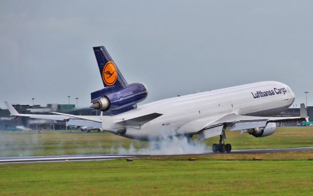 Boeing MD-11 (D-ALCL) - lufthansa md-11f d-alcl landing at shannon 7/7/14.