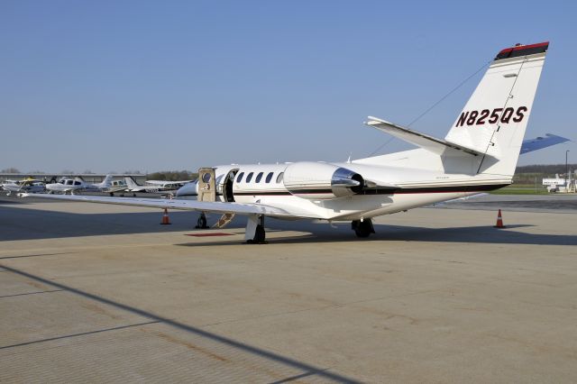 Cessna Citation V (N825QS) - Seen at KFDK on 4/16/2009.