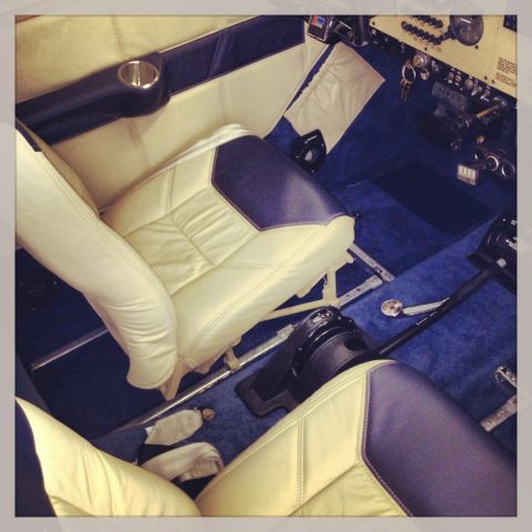 Piper Saratoga (N3874W) - New interior