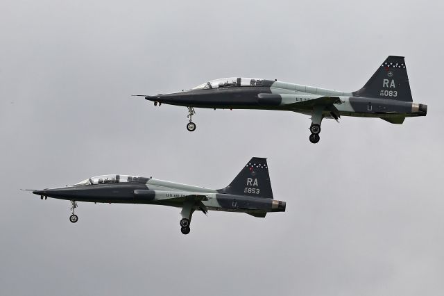 Northrop T-38 Talon — - Pair landing of T-38s