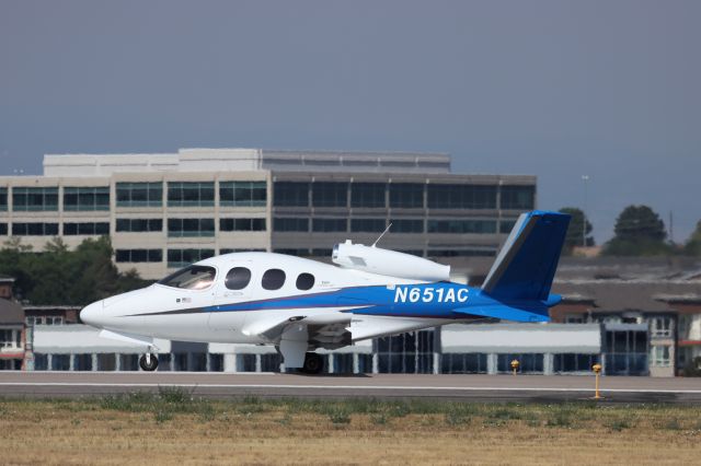 Cirrus Vision SF50 (N651AC) - Sat, Aug 15, 2020 at 10:17 AM