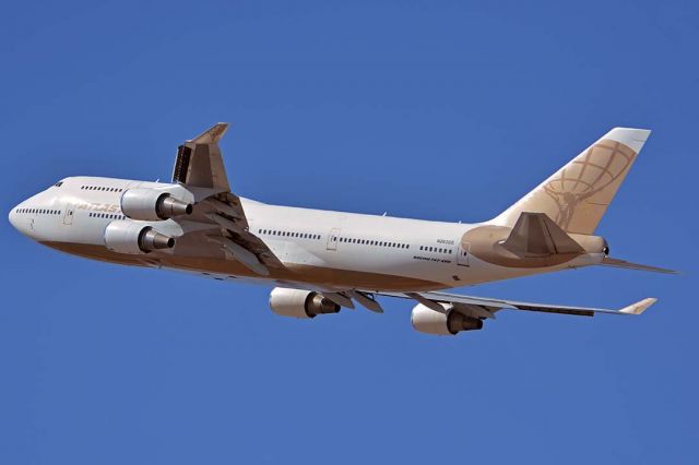 Boeing 747-400 (N263SG) - Atlas Air Boeing 747-481 N263SG at Phoenix Sky Harbor on September 15, 2018. 