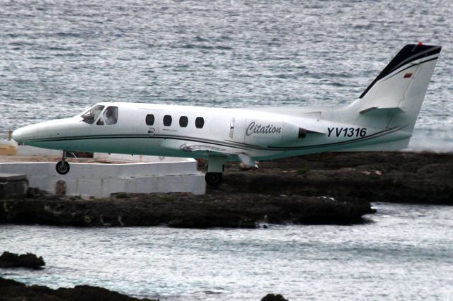 Cessna 500 Citation 1 (YV-1316) - From the Sonesta Hotel