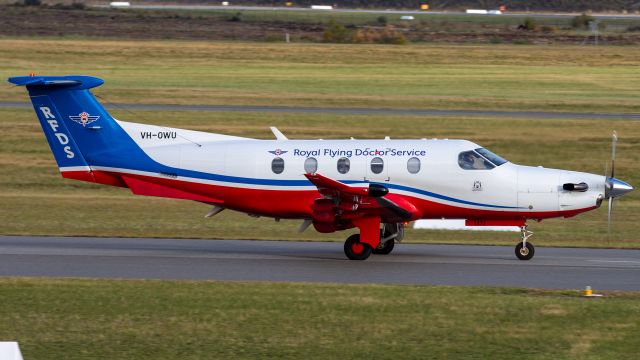 Pilatus PC-12 (VH-OWU)