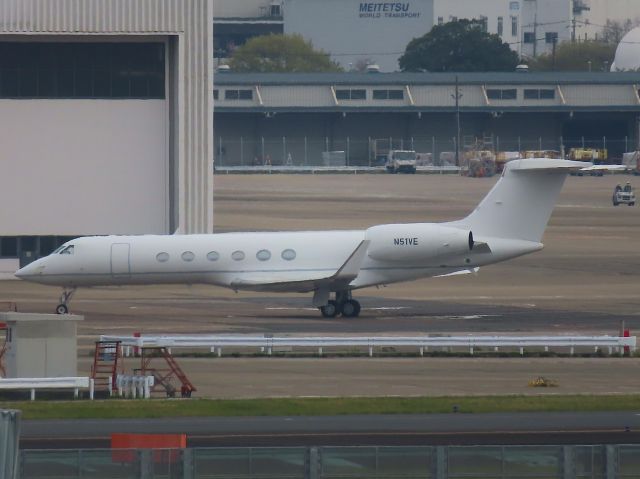 Gulfstream Aerospace Gulfstream V (N51VE) - Photo taken on Apr 12, 2023.