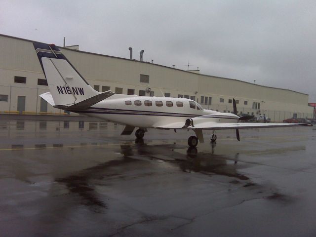 Cessna Conquest 2 (N16NW) - Post-purchase, pre-assimilation to company colours.