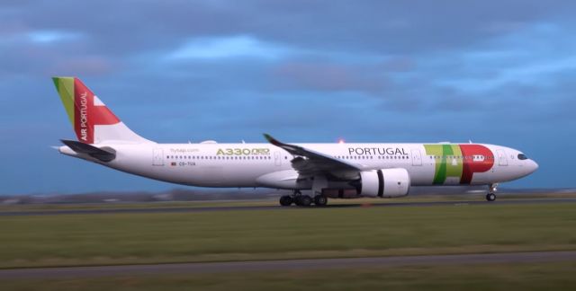 Airbus A330-900 (CS-TUA) - RWY 18R landing from Lisbon