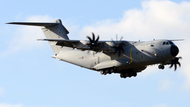 AIRBUS A-400M Atlas (MBB411) - Airbus A400M Atlas C.1 Royal Air Force ZM411, Prague (PRG), Oct 15, 2024