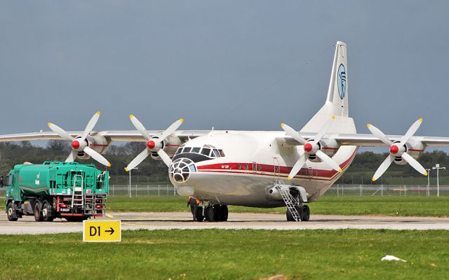 Antonov An-12 (UR-CAK) - ukraine air alliance an-12bp ur-cak arriving in shannon from toronto 27/4/19.