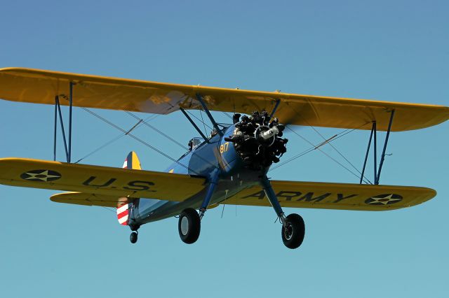 — — - Boeing Stearman Bi-Plane at EAA Pioneer Airport.  A School for Formation Flying Aug. 27, 2011