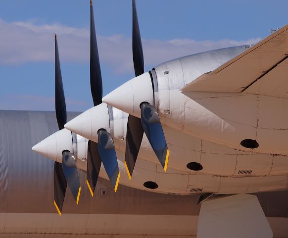 — — - Pima B-36 propeller detail