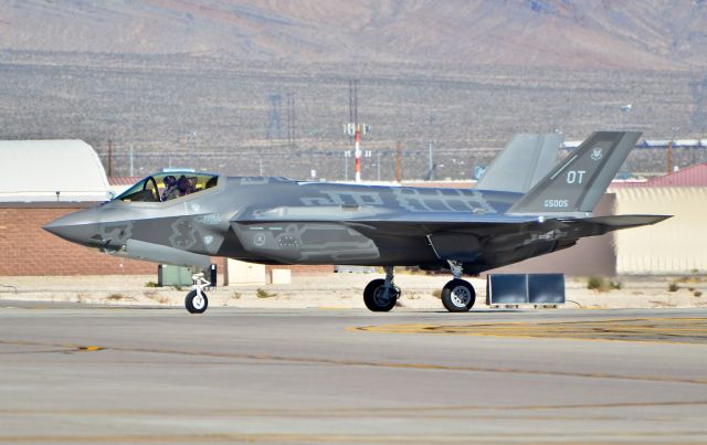 09-5005 — - 53d Wing - 31st Test and Evaluation Squadron Lockheed Martin F-35A Lightning II  095005 - Las Vegas - Nellis AFB (LSV / KLSV)br /Aviation Nation 2014 Air Showbr /USA - Nevada, November 8, 2014br /Photo: TDelCoro