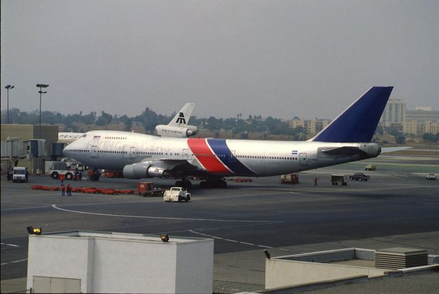 Boeing 747-200 (LV-MLO) - Visit at KLAX Intl Airport on 1989/08/30