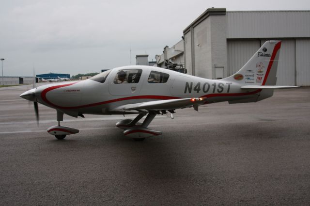 Piper Malibu Mirage (N401ST) - New owner new home.  KHSV